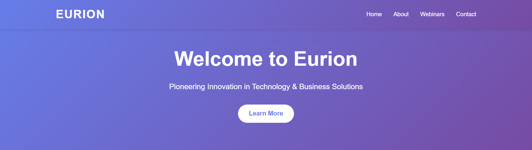 Webinar Platform Website